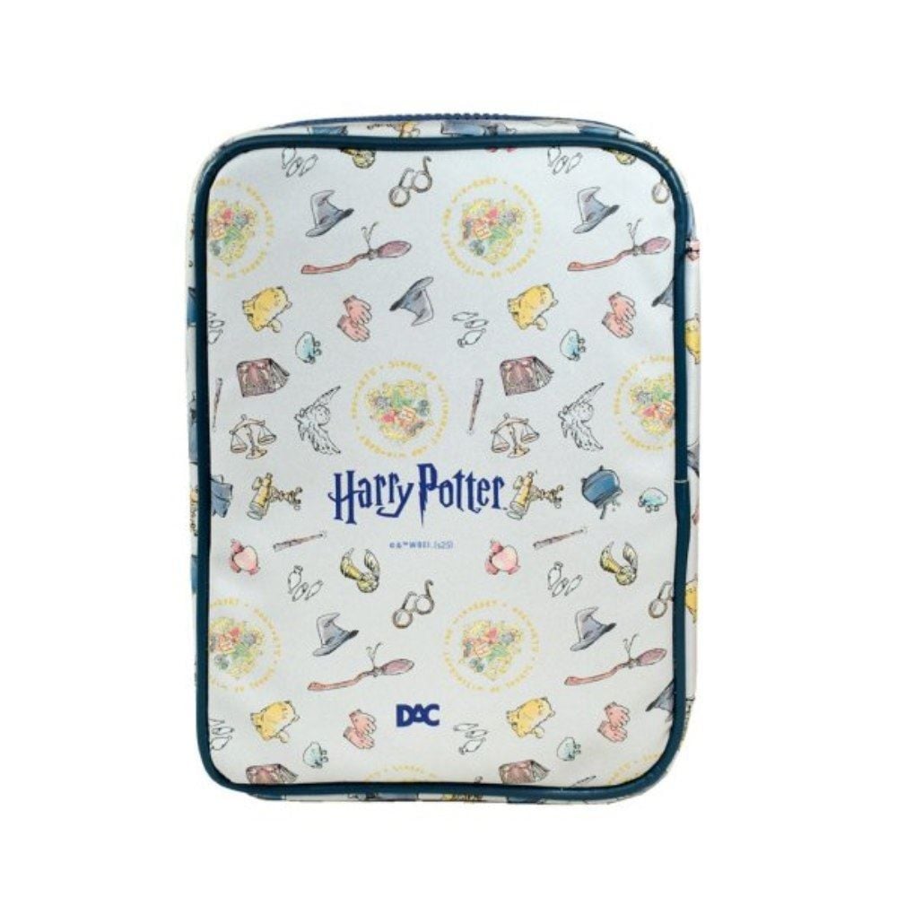 Estojo Juvenil Retangular Harry Potter Dac - Off White