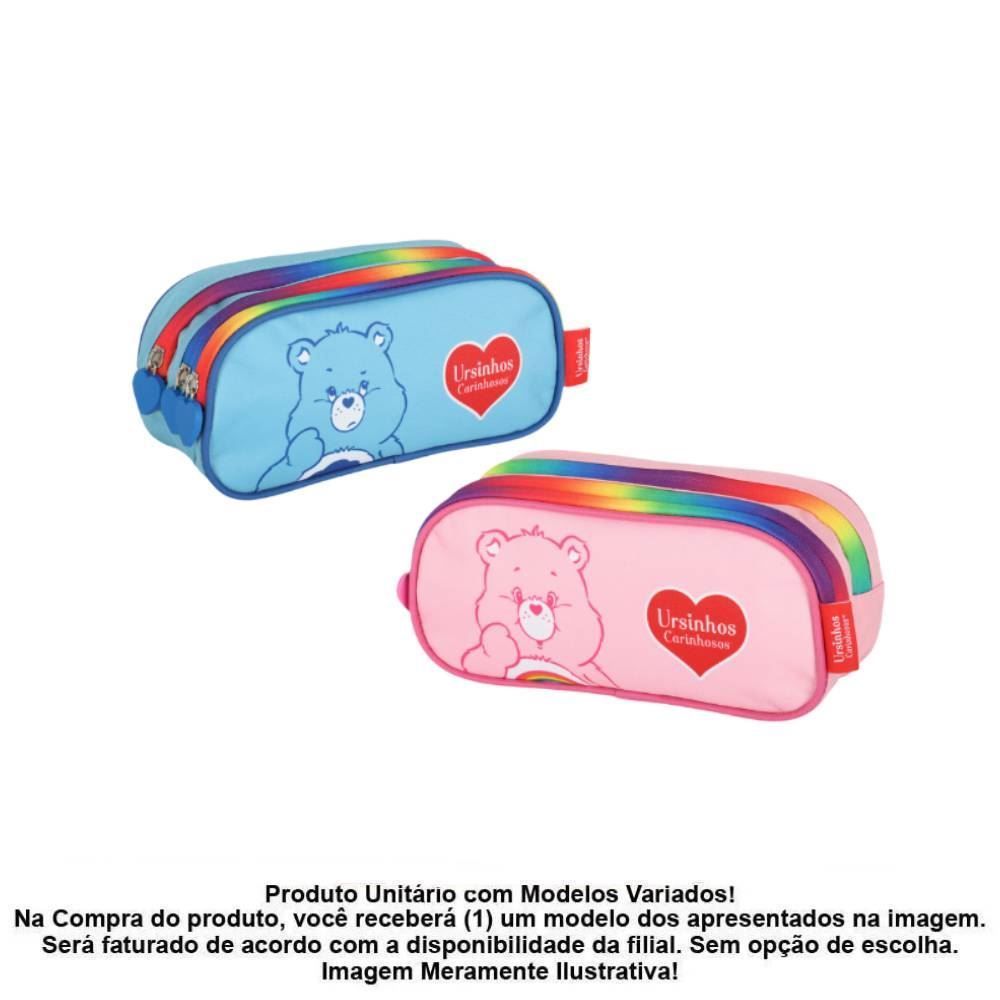 Estojo Juvenil Triplo Ursinhos Carinhosos Luxcel - Sortido