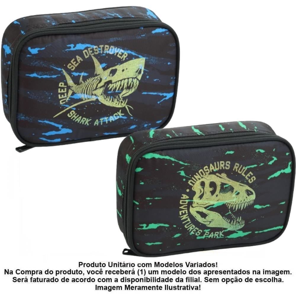 Estojo Retangular Adventure Seanite - Sortido