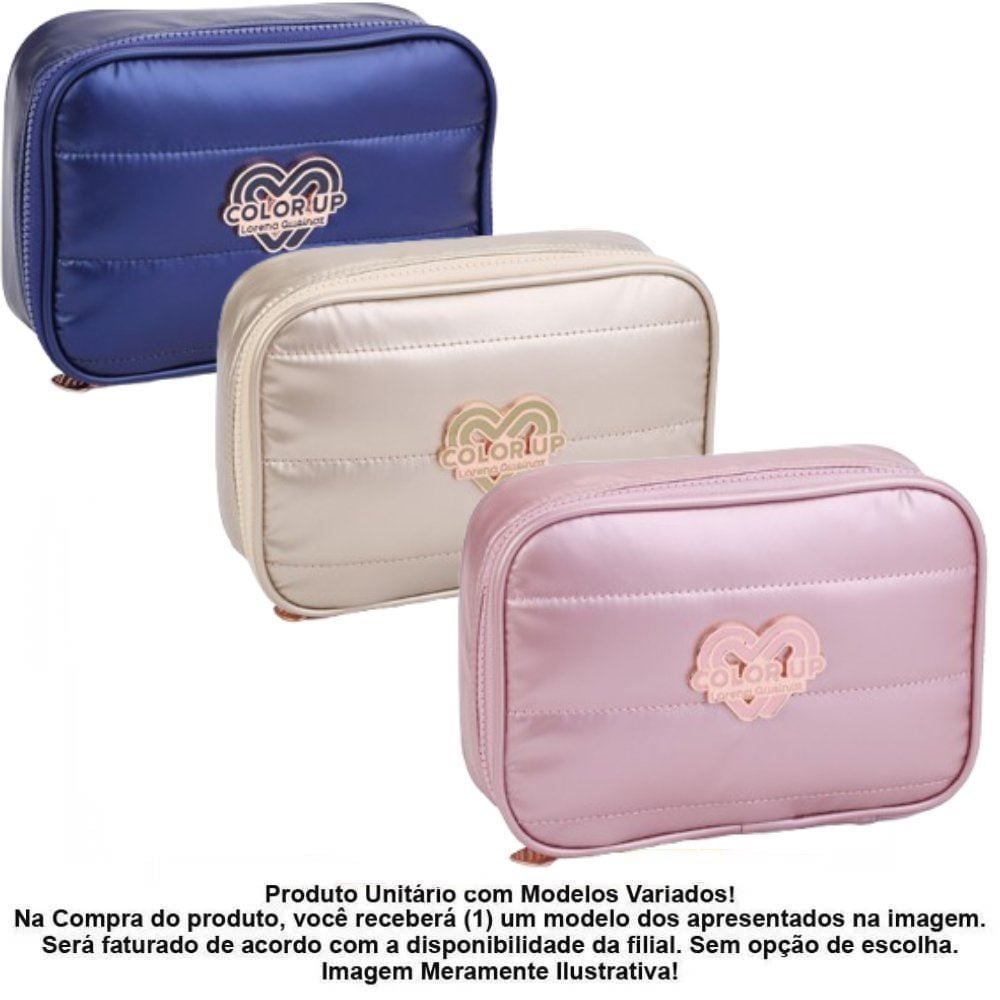 Estojo Retangular Lorena Queiros Seanite - Sortido