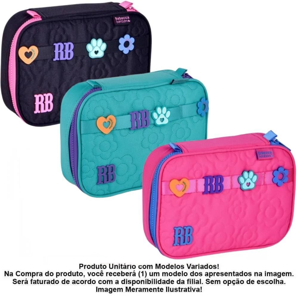 Estojo Retangular Rb Matelassê Clio Style - Sortido