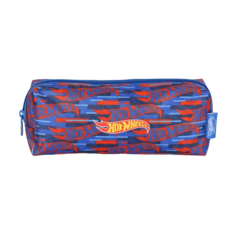 Estojo Simples Infantil Luxel Hot Wheels - Sortido