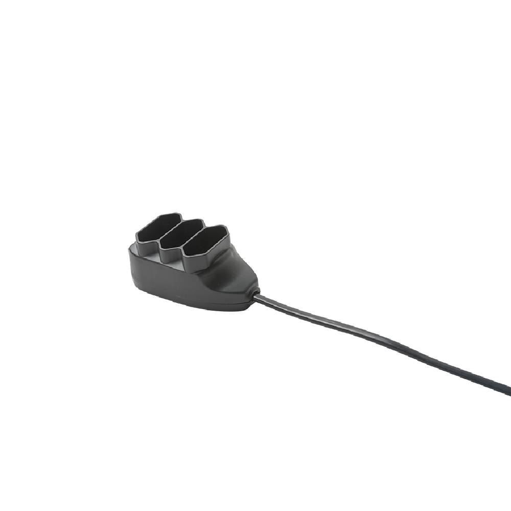 Extensão Elétrica 3 Tomadas 2 Pinos 10A 5 Metros - Preto