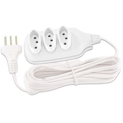 Extensão Elétrica New Pp 3X0,75 10 Metros Fc 2544-7 - DIVERSOS