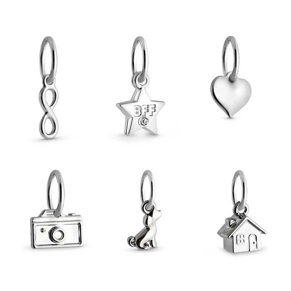 Fábrica De Pulseiras Da Luluca Com Pingentes Estrela - 1001902200026