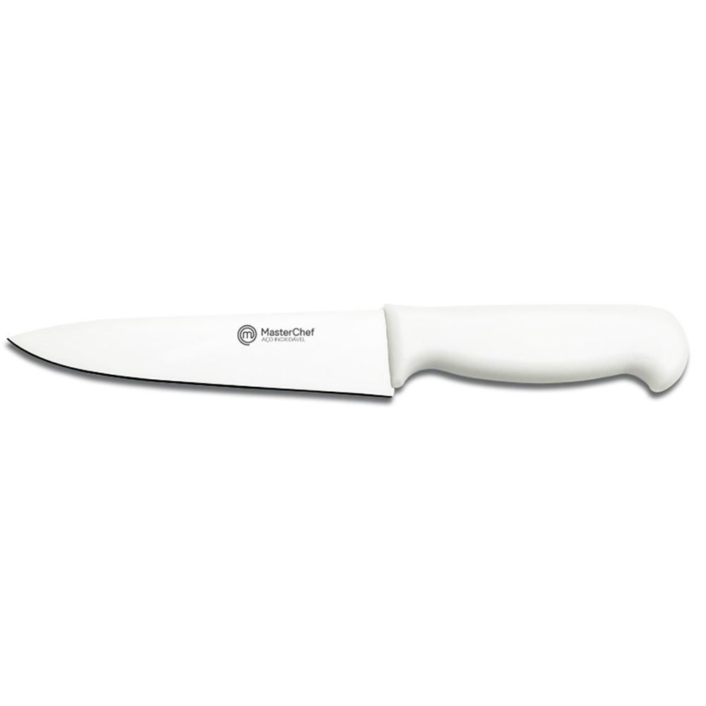 Faca Chef 6'' Maxicorte Masterchef - Branca