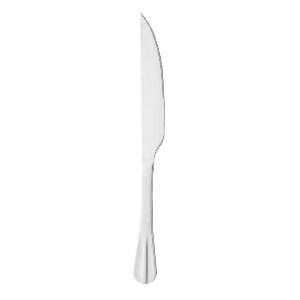 Faca Para Churrasco Inox Positano Lyor 28,5Cm - Inox