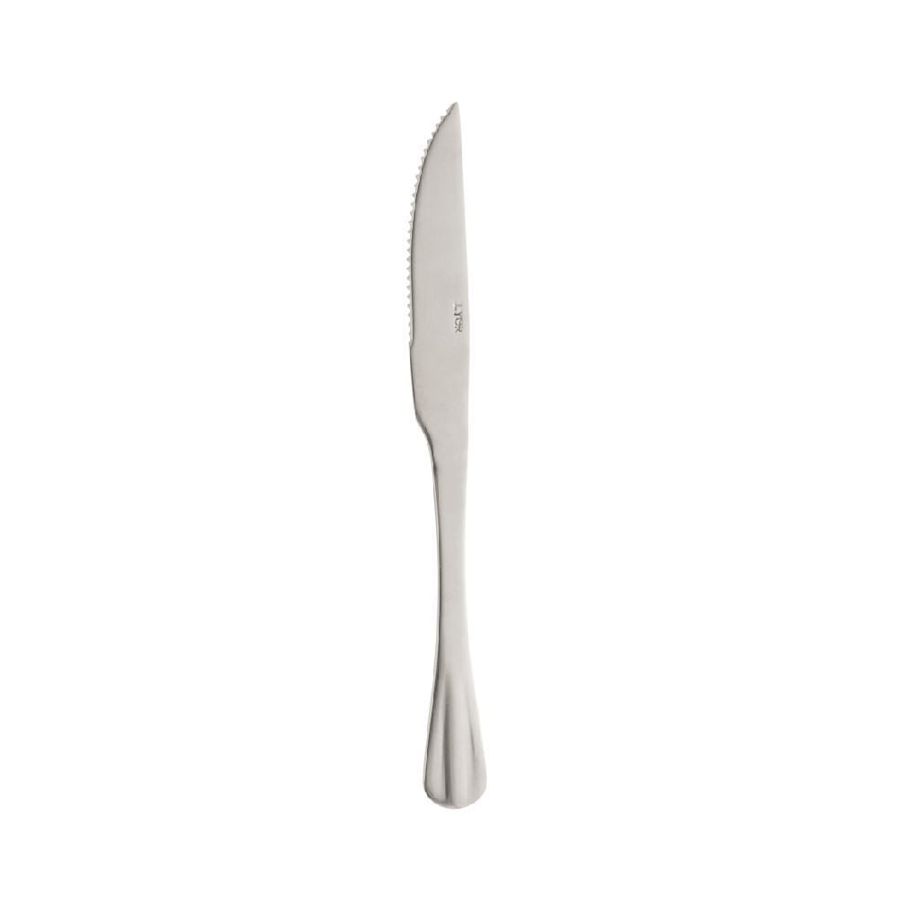 Faca Para Churrasco Positano Lyor 23 Cm - Aço Inox