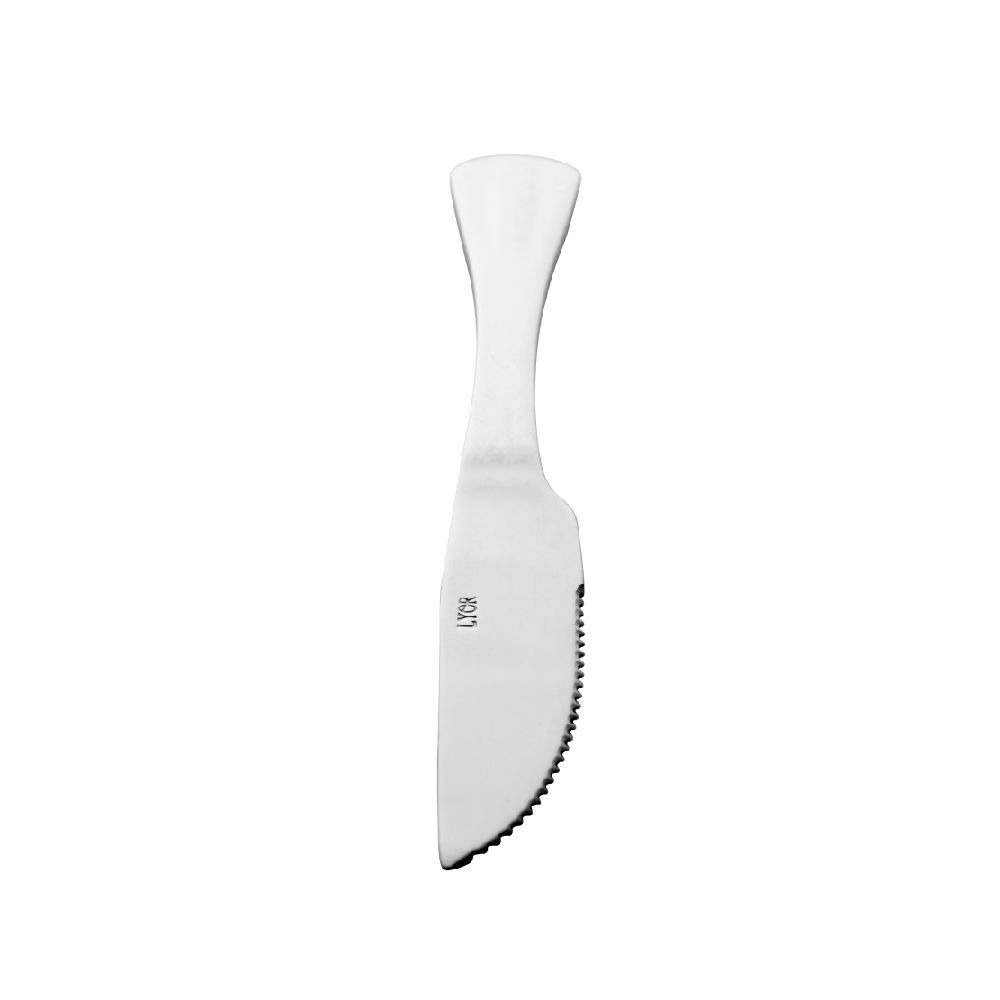 Faca Para Churrasco Positano Lyor 23 Cm - Aço Inox