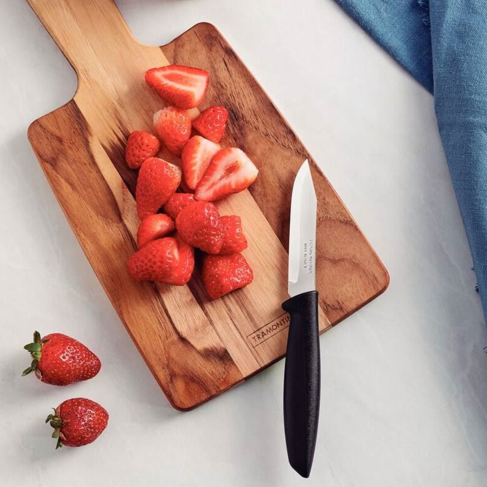 Faca para Legumes Inox Plenus Tramontina - Preto