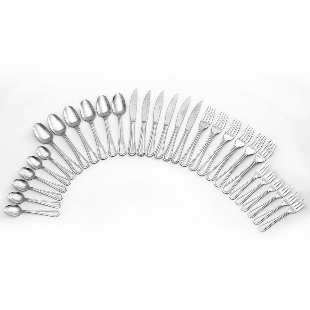 Faqueiro Avalon Wolff 30 Peças - Aço Inox