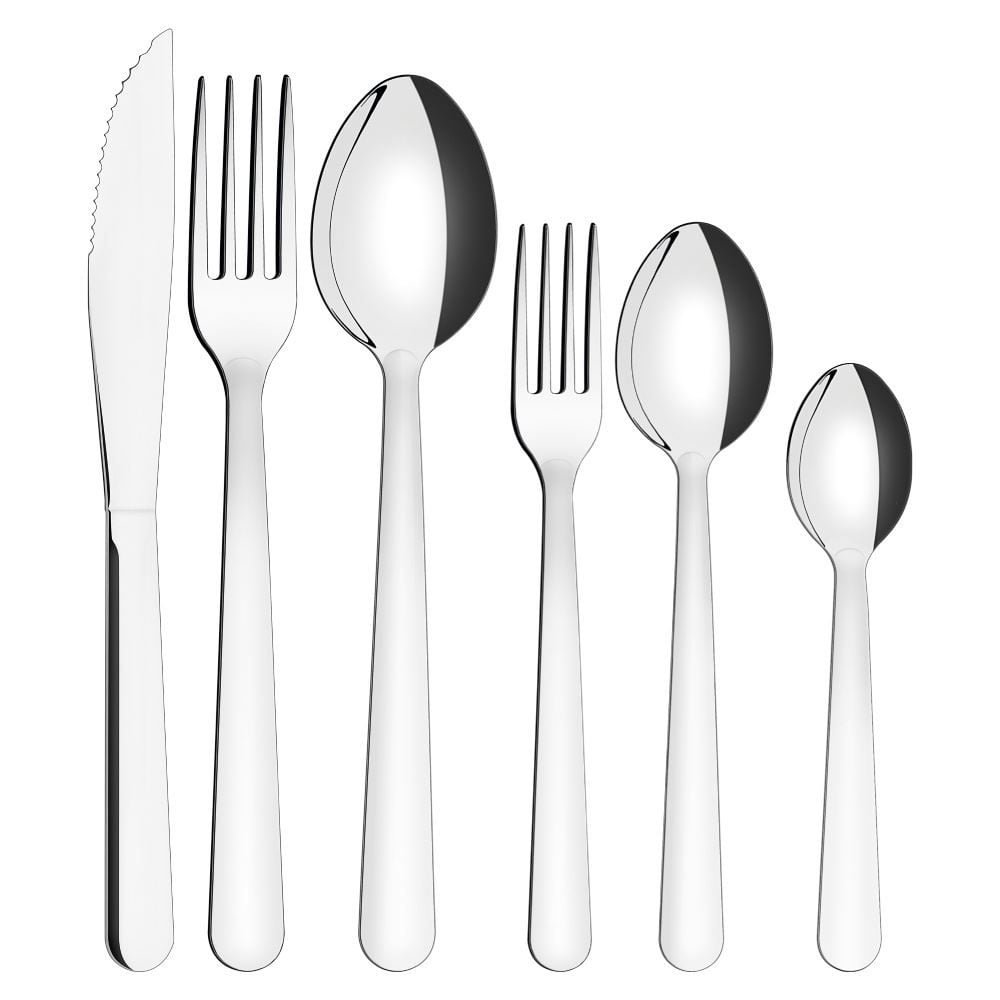 Faqueiro De Aço Inox Malibu Tramontina 36 Peças - Inox