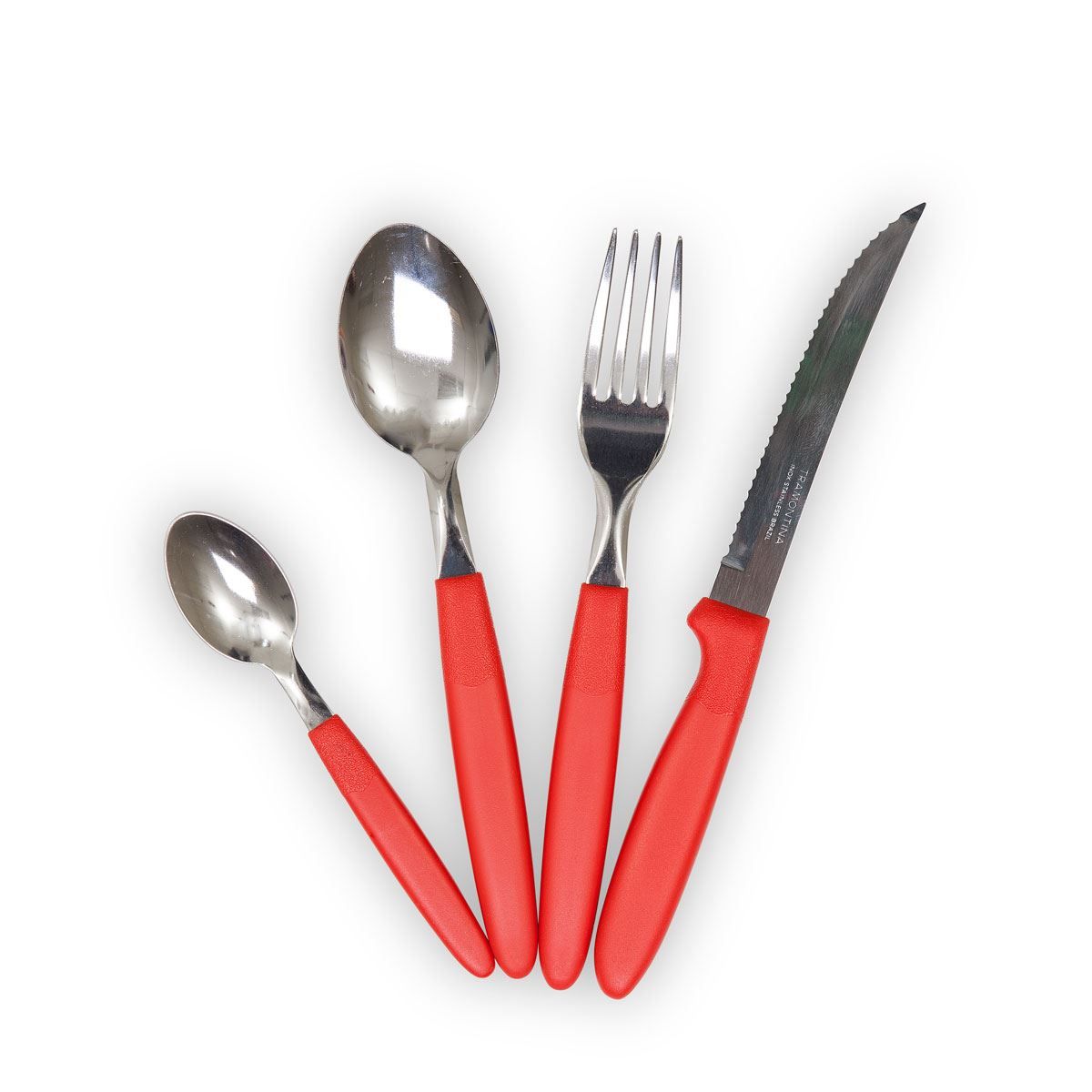 Faqueiro Ipanema 24 Peças Tramontina - Vermelho