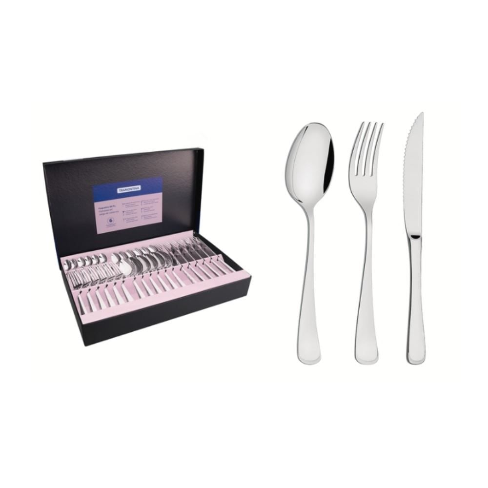 Faqueiro Monaco Tramontina 36 Peças - Inox