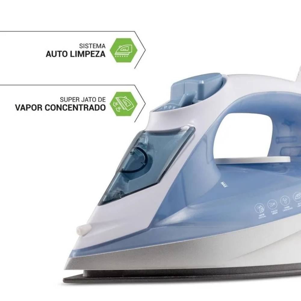 Ferro de Passar Philco a Vapor Base Antiaderente PFV40