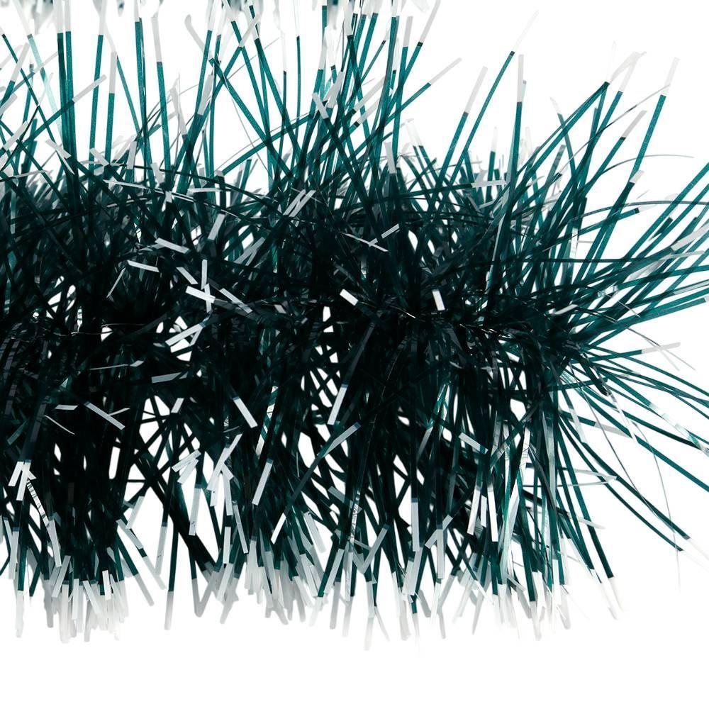 Festão Natalino Fosco Verde e Branco 2 Metros Bst Import - ST80109