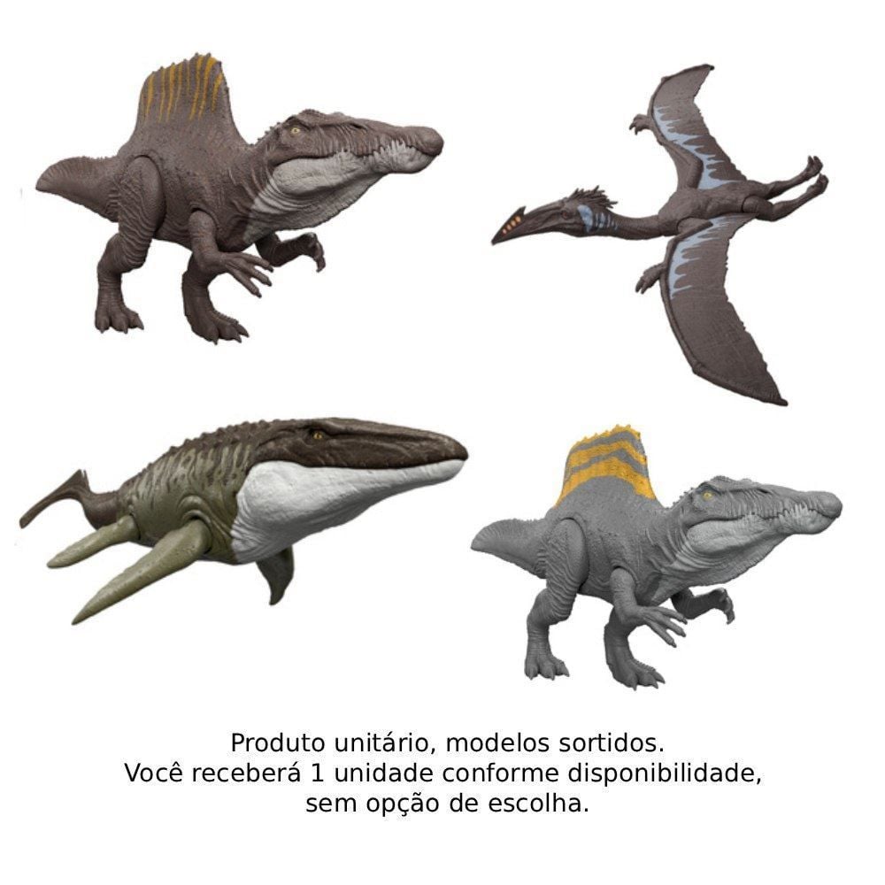 Figura Dinossauro Jurassic World Rebirth 12" Mattel - Sortido