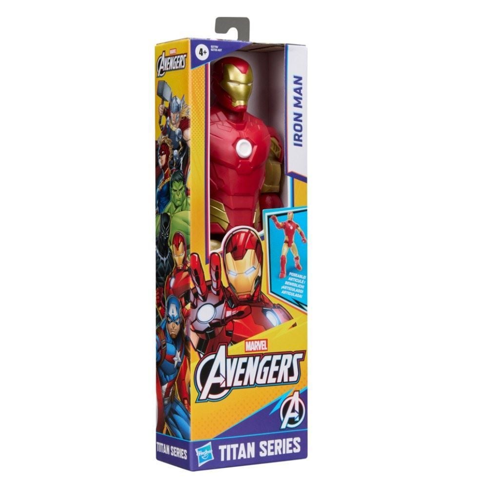 Figura Marvel Homem de Ferro Vingadores Titan Series Hasbro - G2770