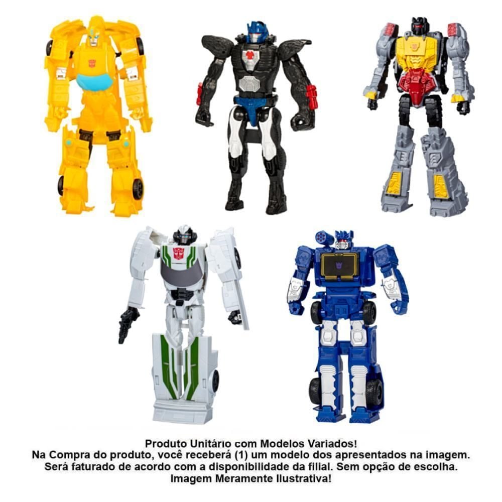 Figura Transformers Authentic Titan Changer Hasbro - Sortido