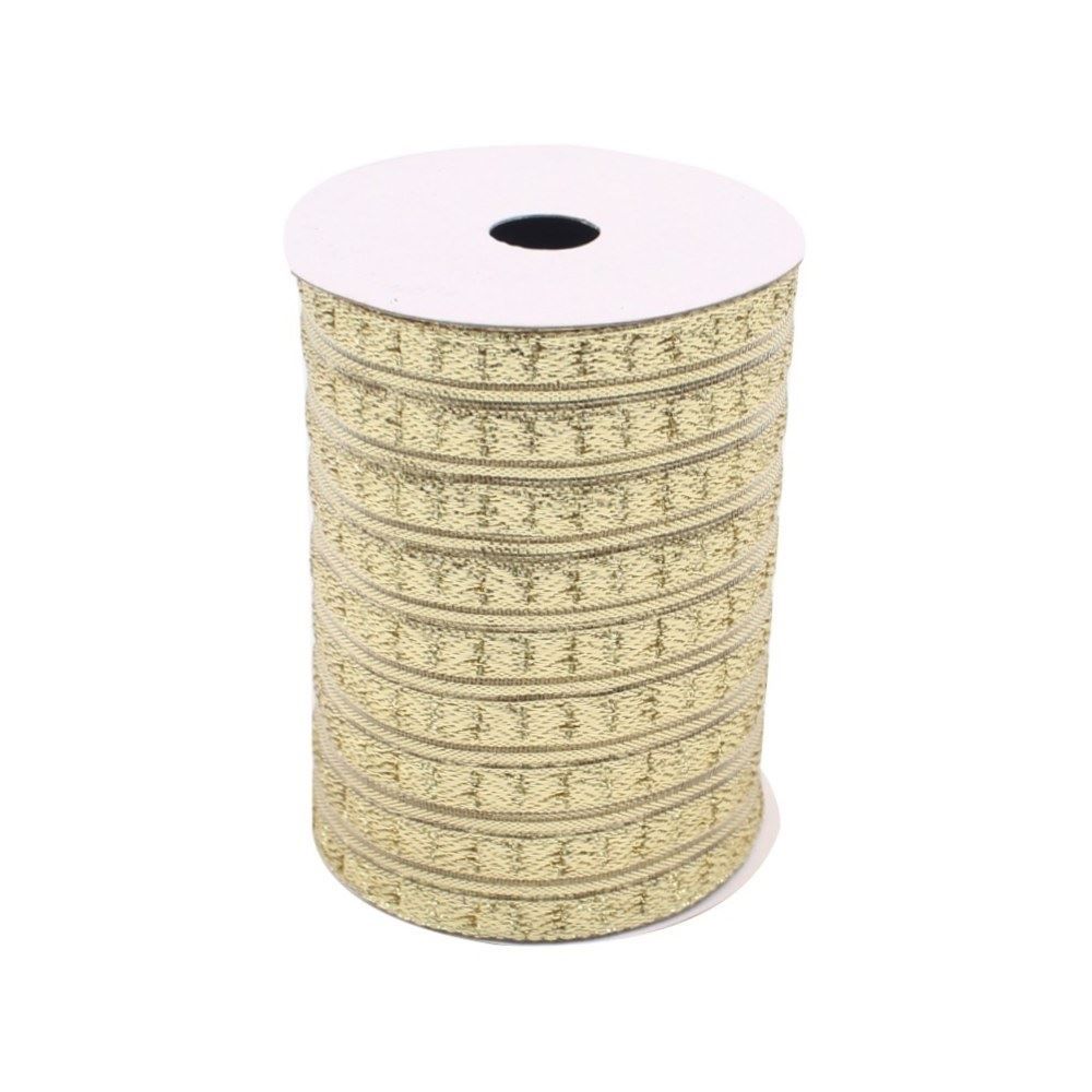 Fita Natalina 5M X 10Cm Dourado Havan Casa - Sortido