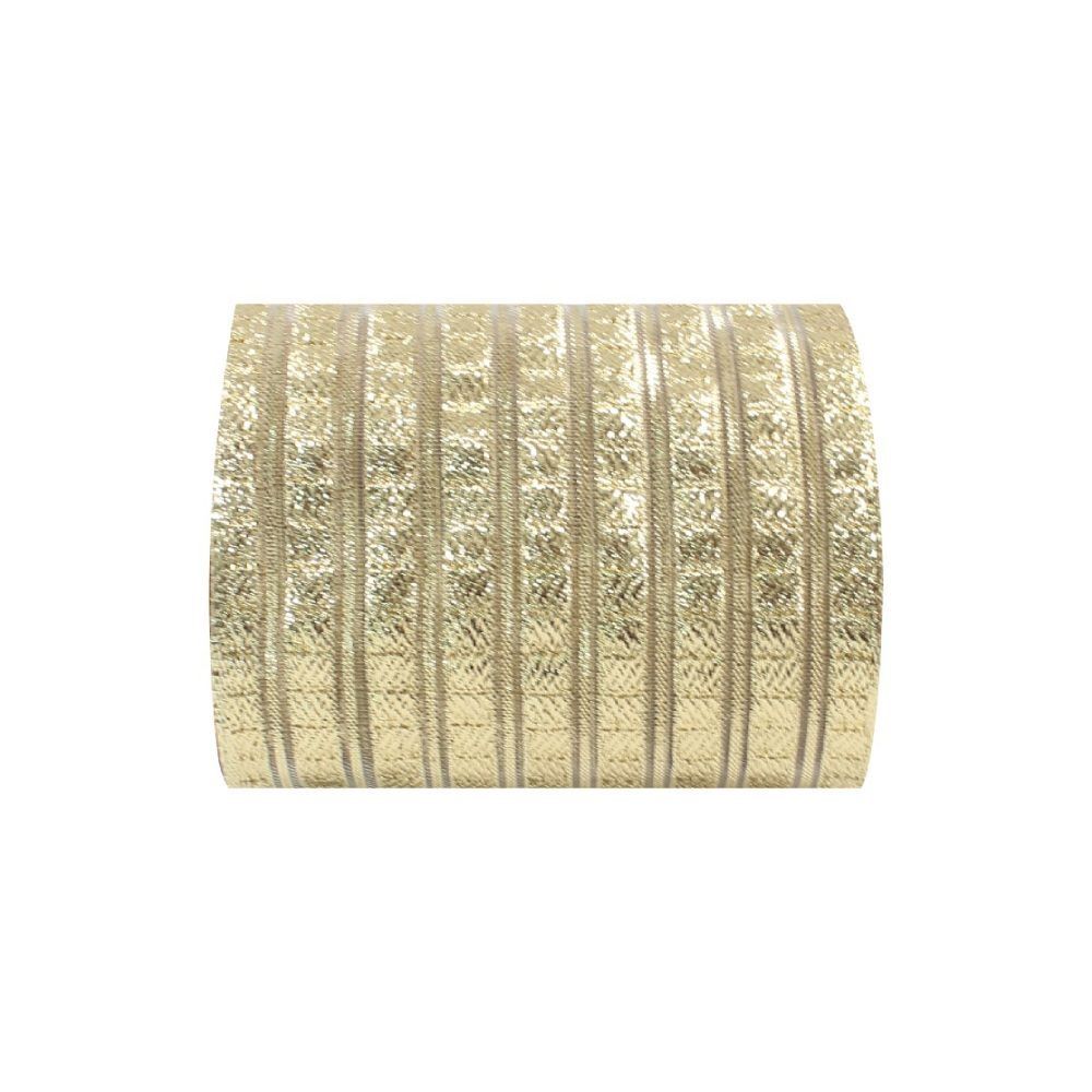 Fita Natalina 5M X 10Cm Dourado Havan Casa - Sortido