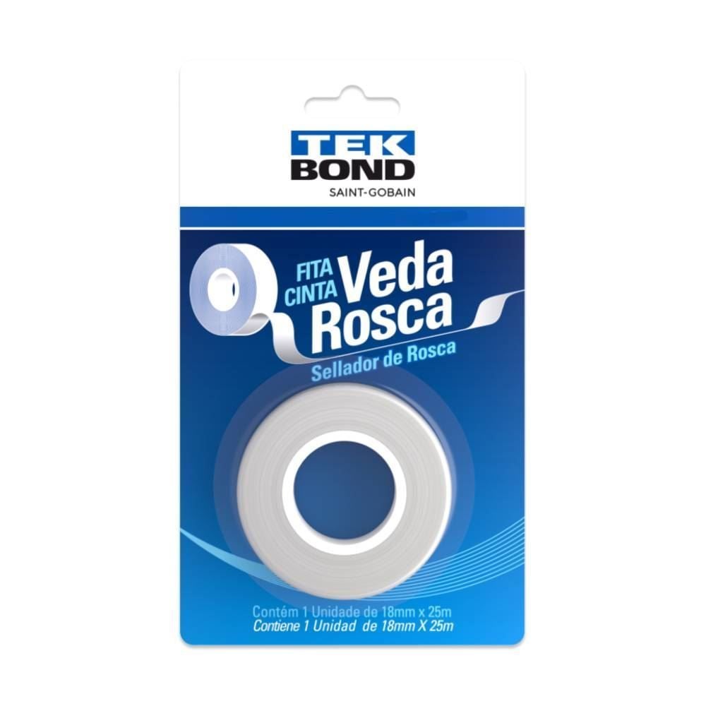 Fita Veda Rosca Bliater Tekbond