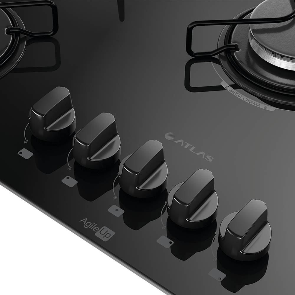 Fogão Cooktop Atlas Agile Up 5 Bocas - Bivolt