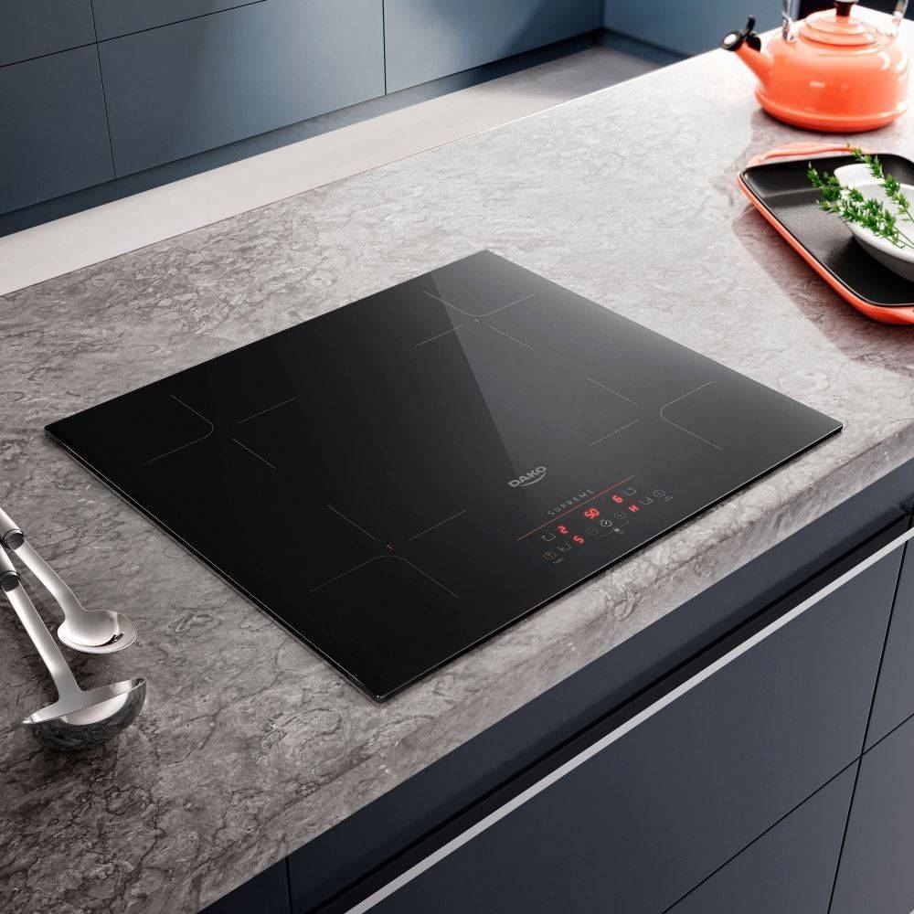 Fogão Cooktop De Indução 4 Bocas Supreme 220V Dako - Preto