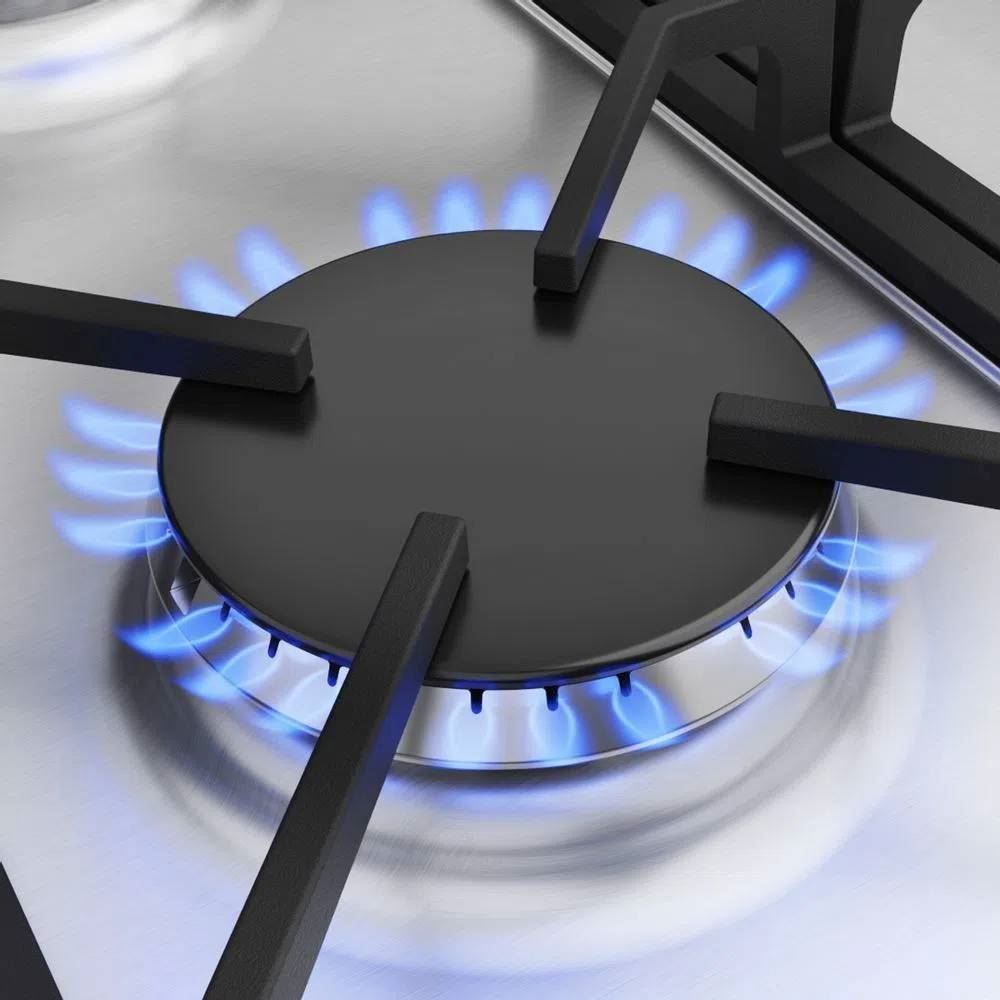 Fogão Cooktop Philco Inox 4 Bocas Pct04i - Bivolt