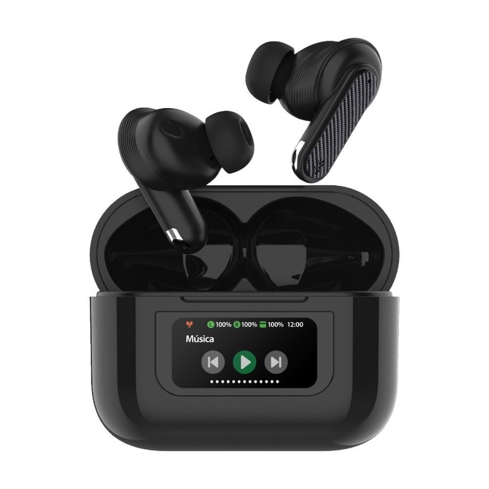 Fone de Ouvido Bluetooth com Cancelamento de Ruído Klicke Ks400 - Preto