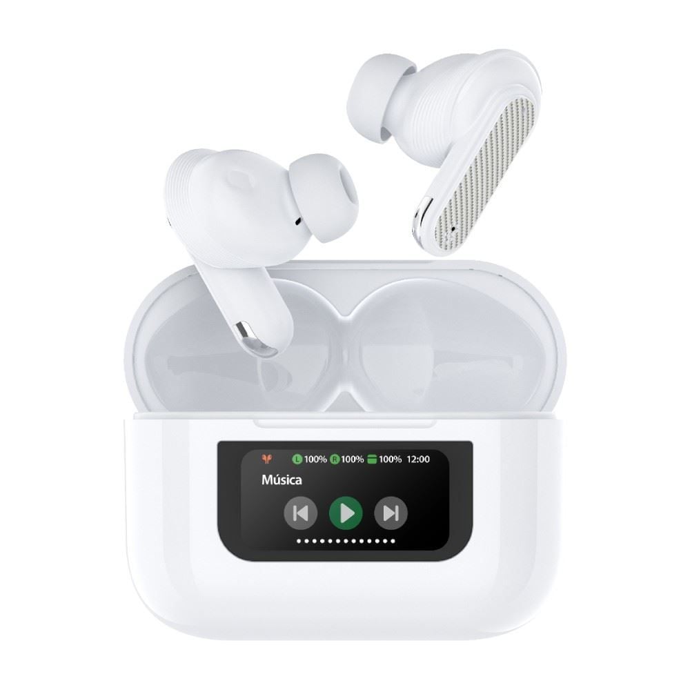 Fone de Ouvido Bluetooth com Redução de Ruído Klicke Ks400 - Branco