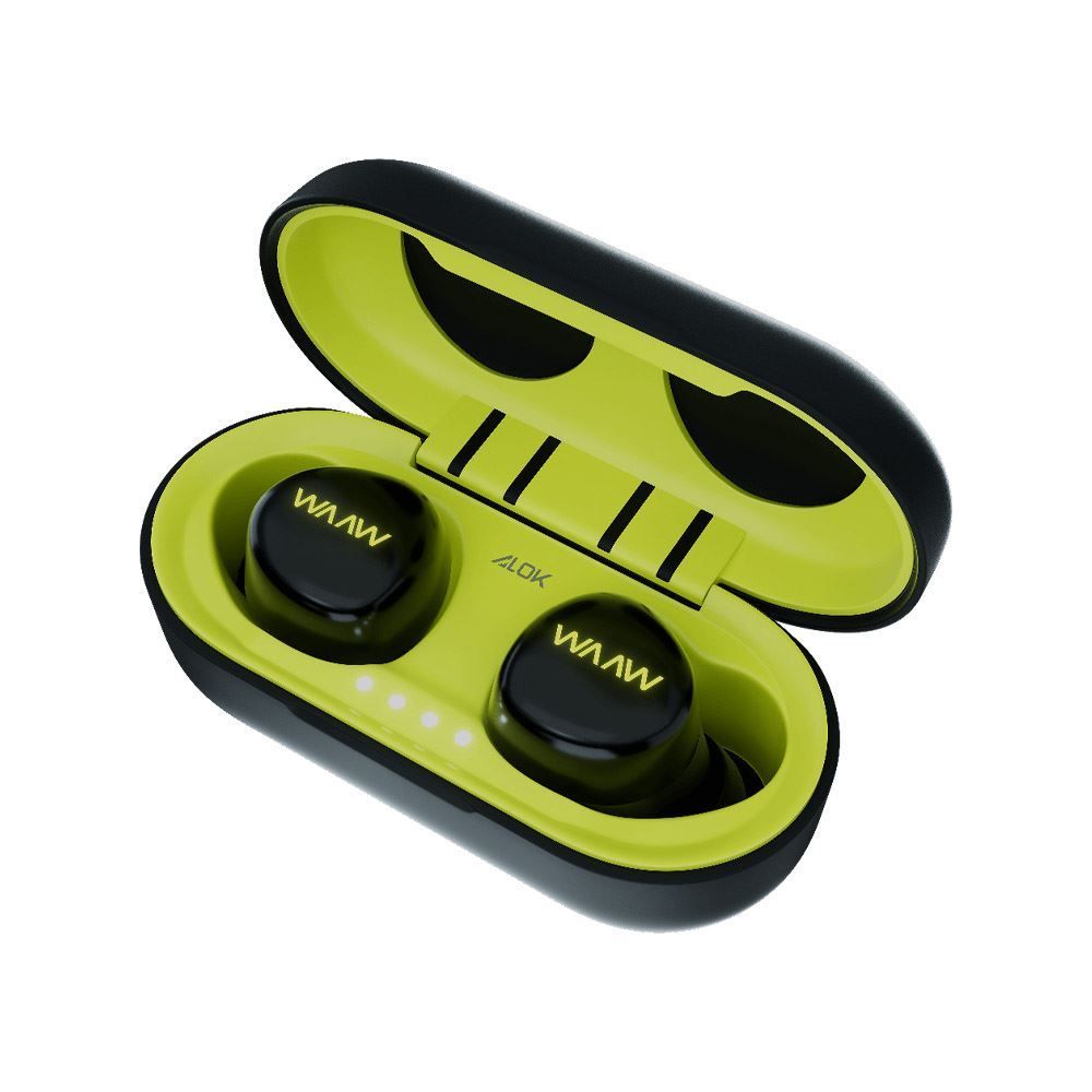 Fone De Ouvido Bluetooth Mob 100Eb Waaw By Alok - Preto