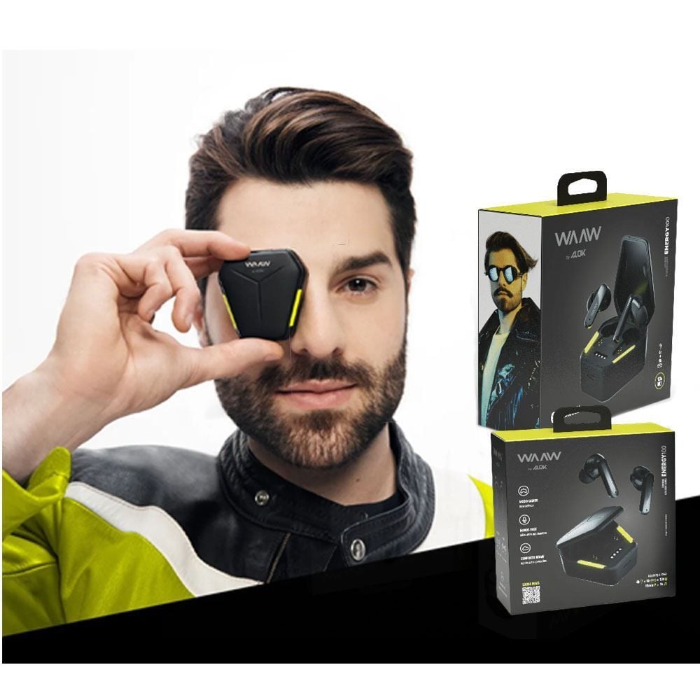 Fone De Ouvido Energy 100Eg Waaw By Alok - Preto