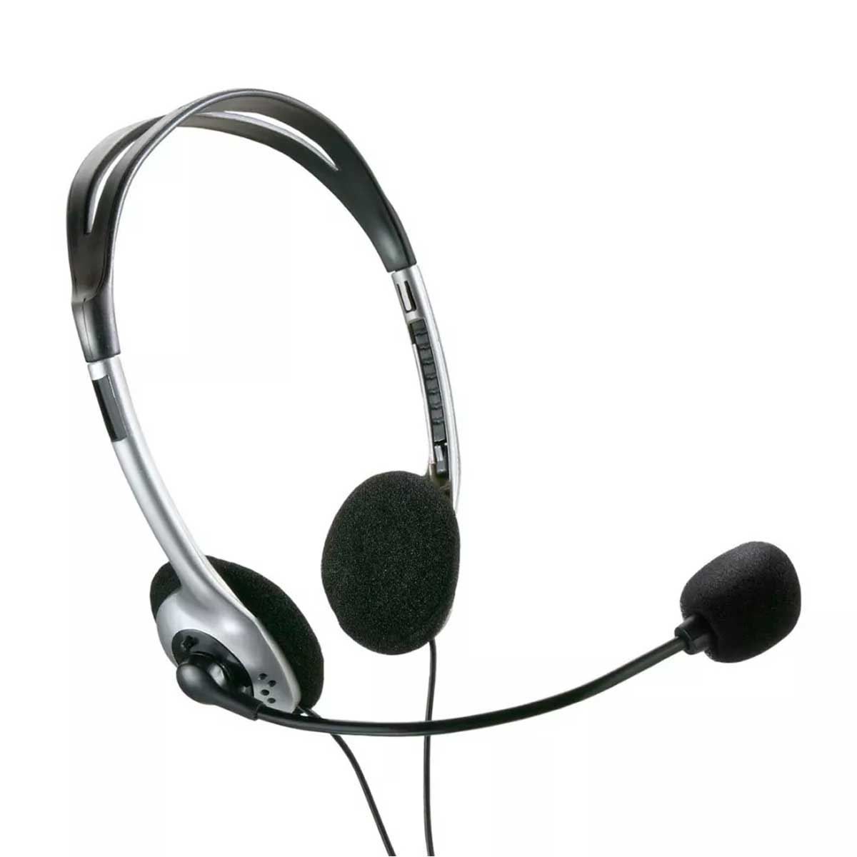 Fone De Ouvido Multilaser Ph002 Com Microfone - Preto