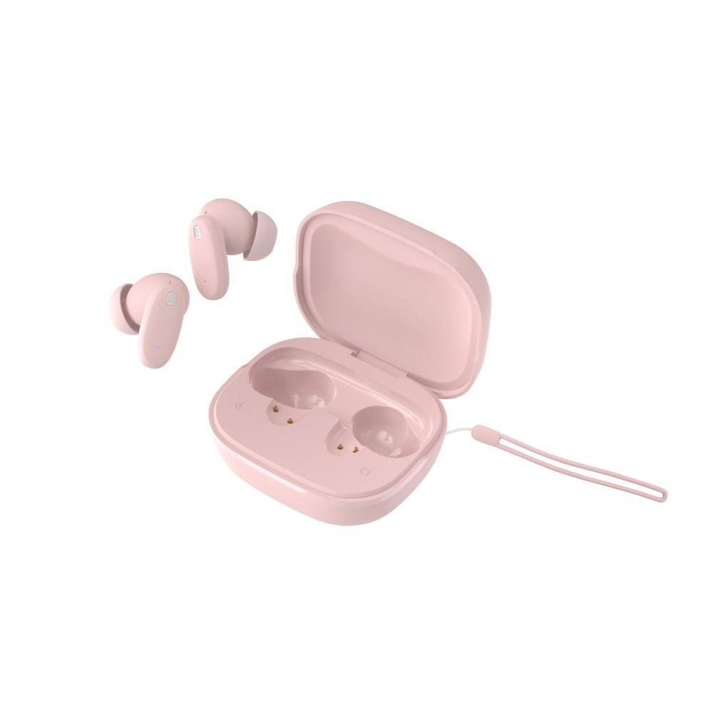 Fone De Ouvido Sem Fio Com Cancelamento De Ruído Klicke Ks800 Pro - Rosa