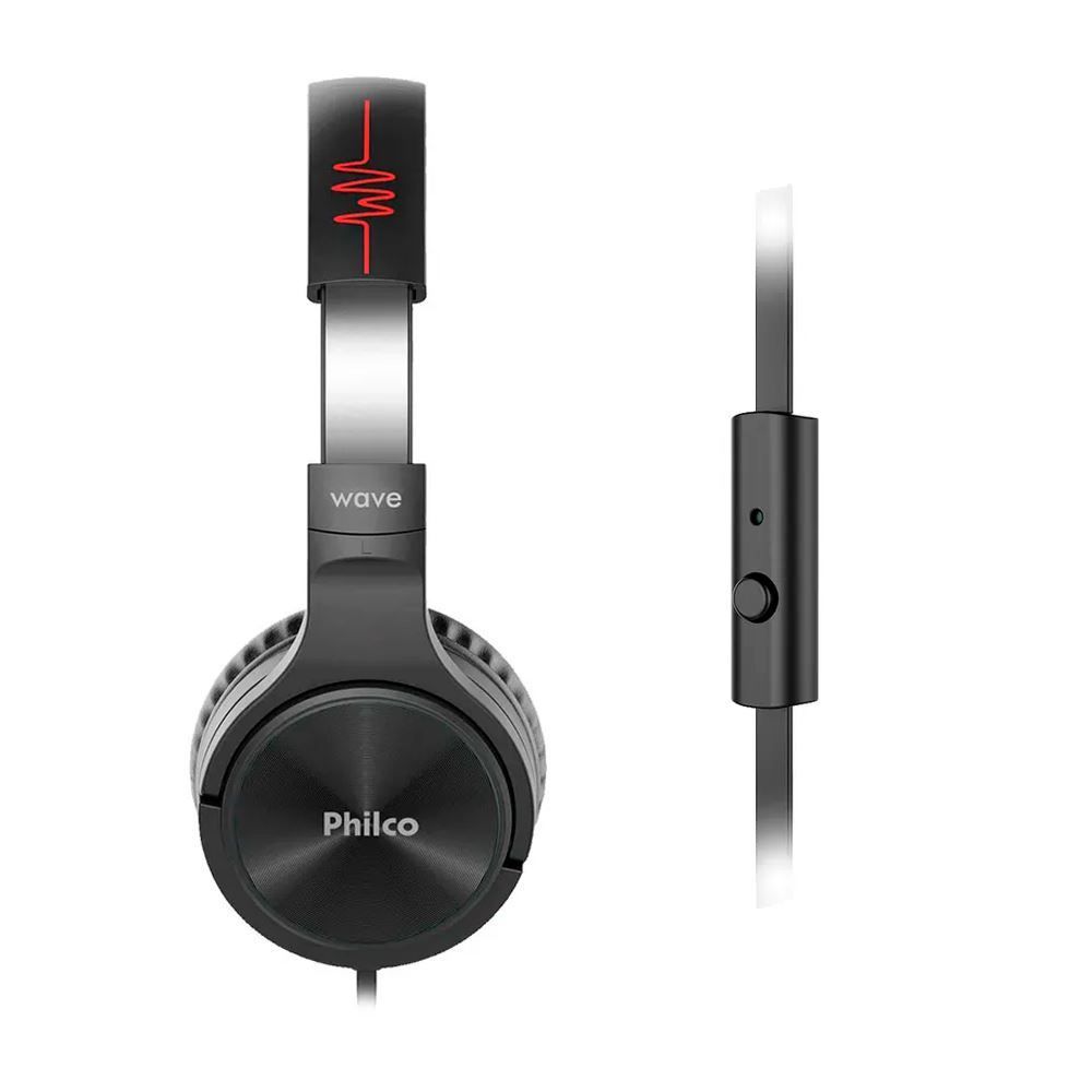 Fone De Ouvido Wave Pfo02 Philco - Preto