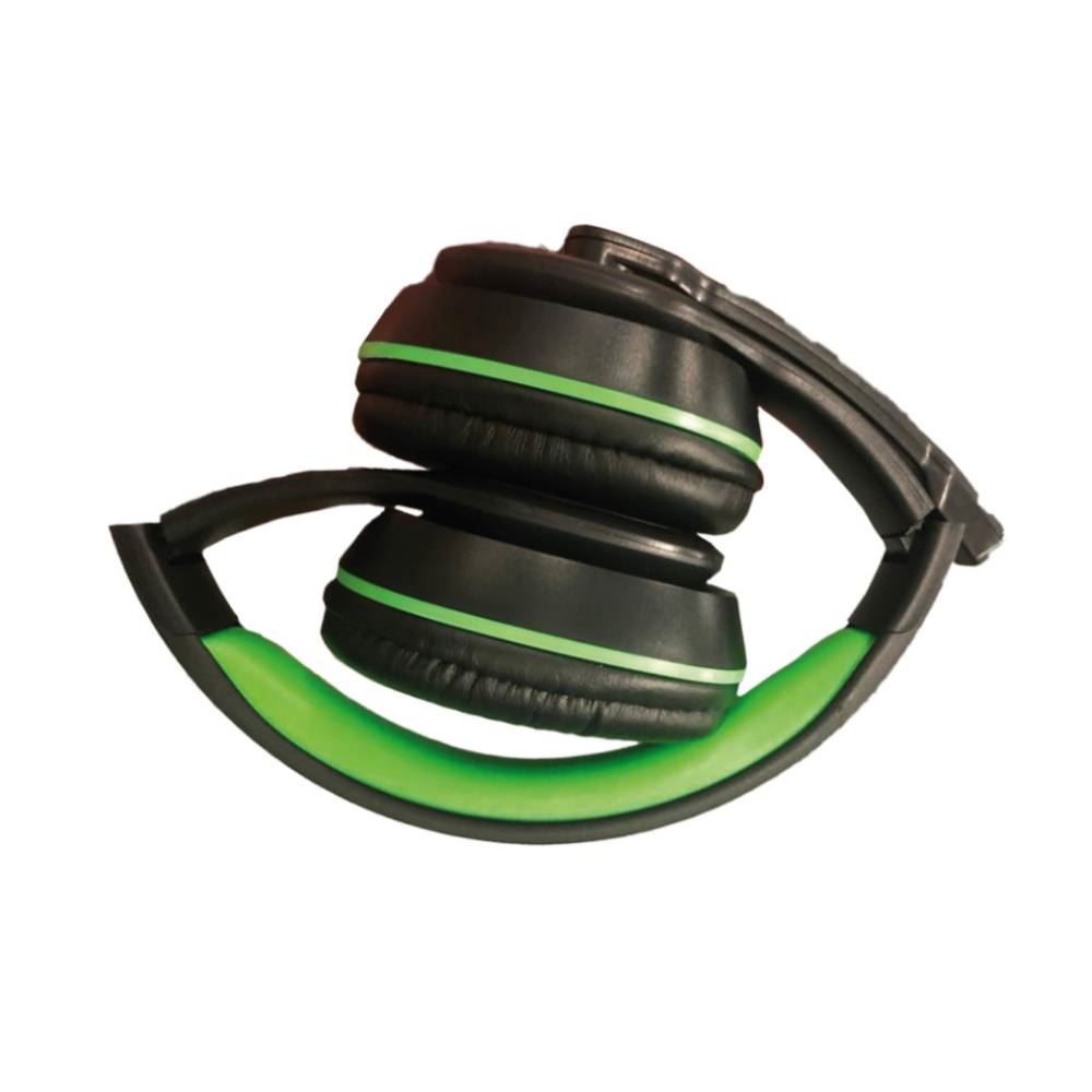 Fone Ouvido Headset Gamer Emperor Verde P3+P2 Elg - Preto/Verde