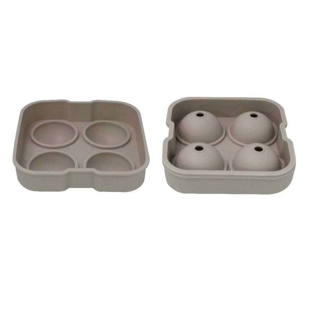 Forma De Gelo De Silicone Redonda Havan Casa - Cinza