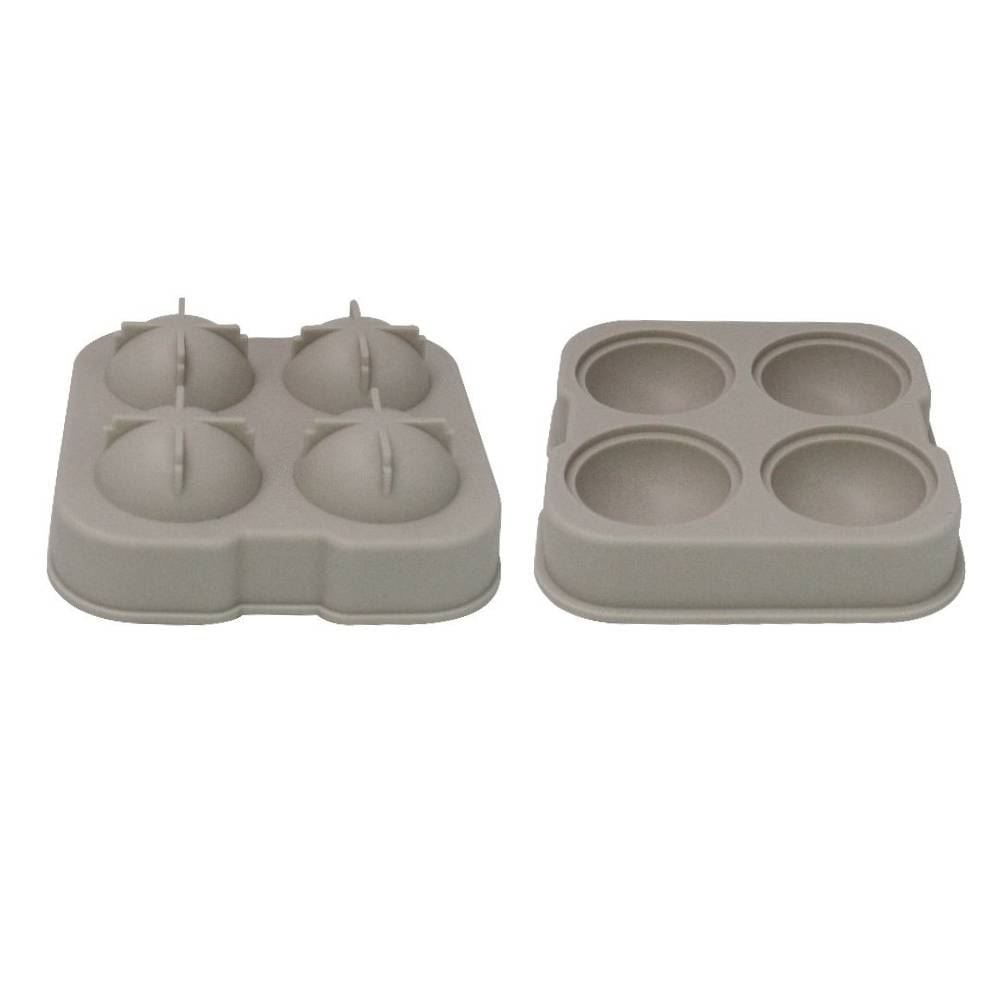Forma De Gelo De Silicone Redonda Havan Casa - Cinza