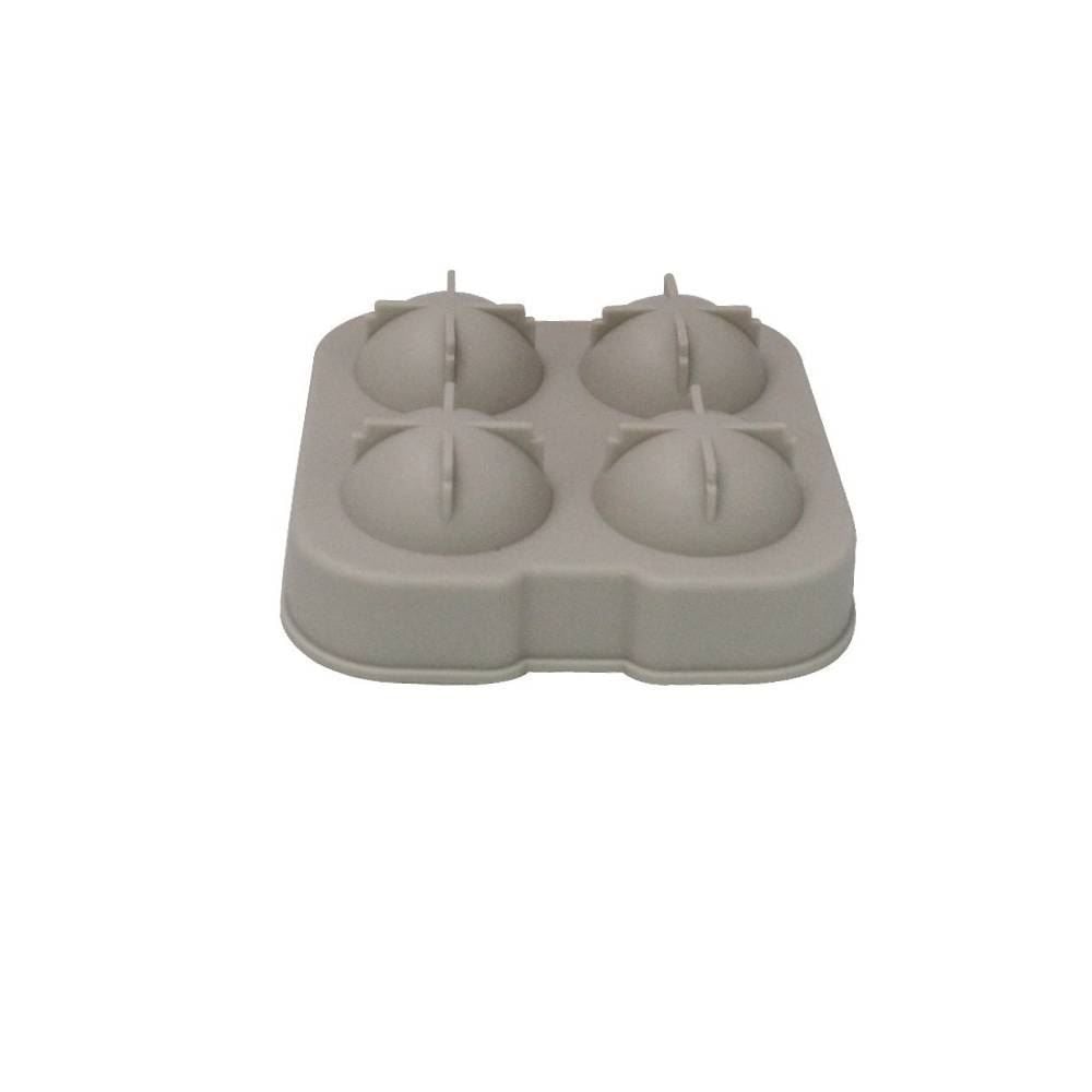 Forma De Gelo De Silicone Redonda Havan Casa - Cinza