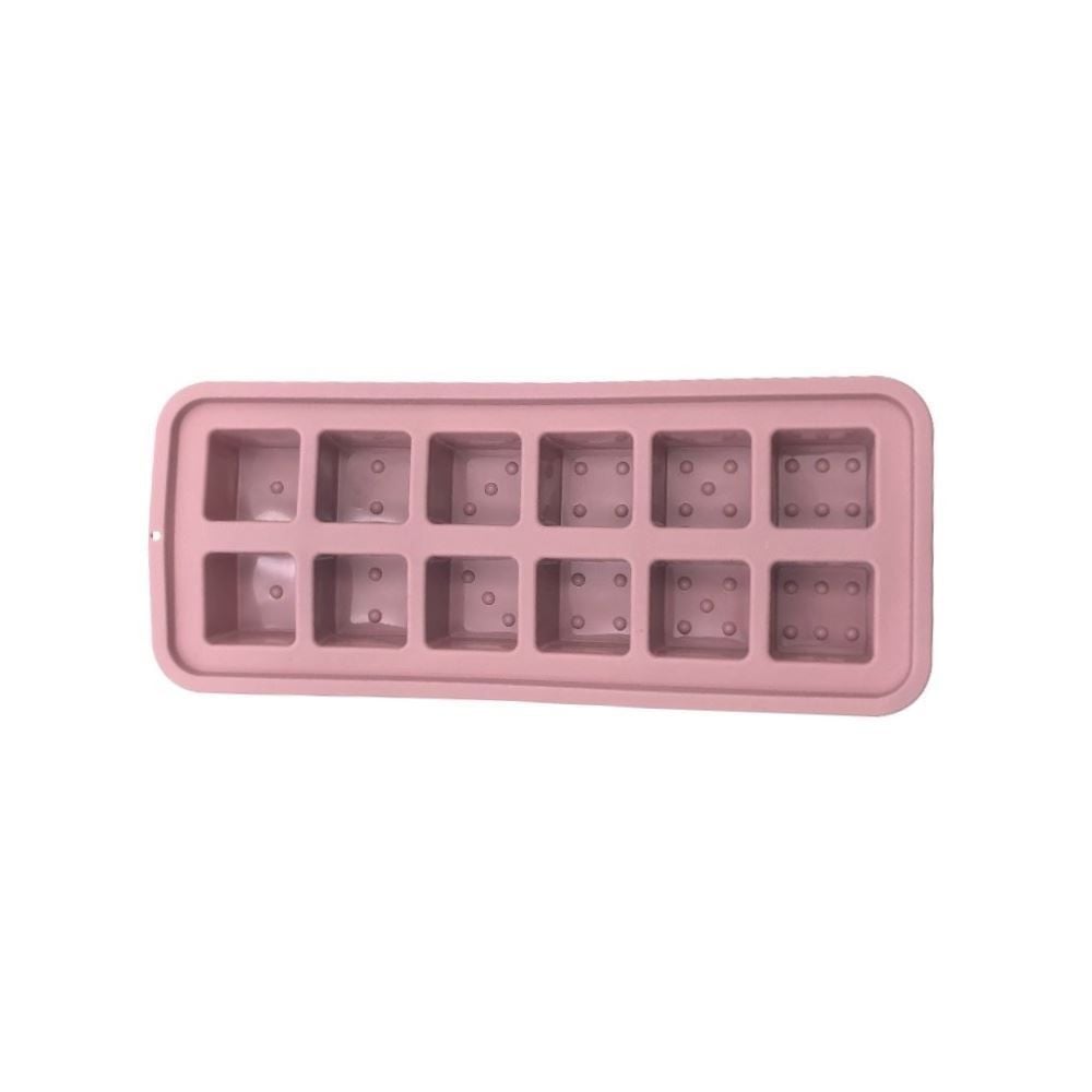 Forma de Silicone para Gelo Basic Havan Casa - Rosa