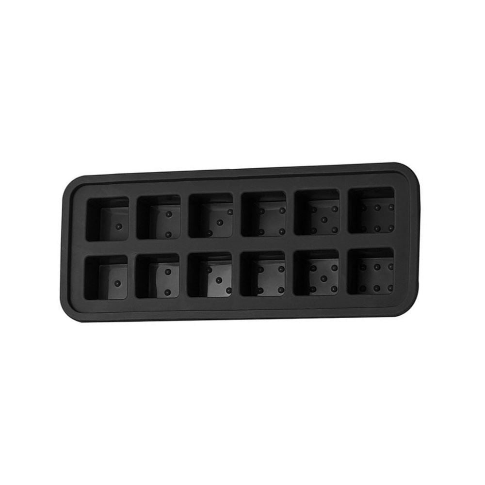 Forma de Silicone para Gelo Basic Havan Casa - Preto
