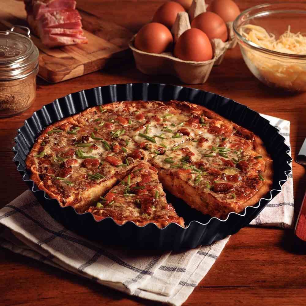 Forma Para Torta E Bolo Alumínio Starflon Max Brasil Tramontina 24Cm - Grafite