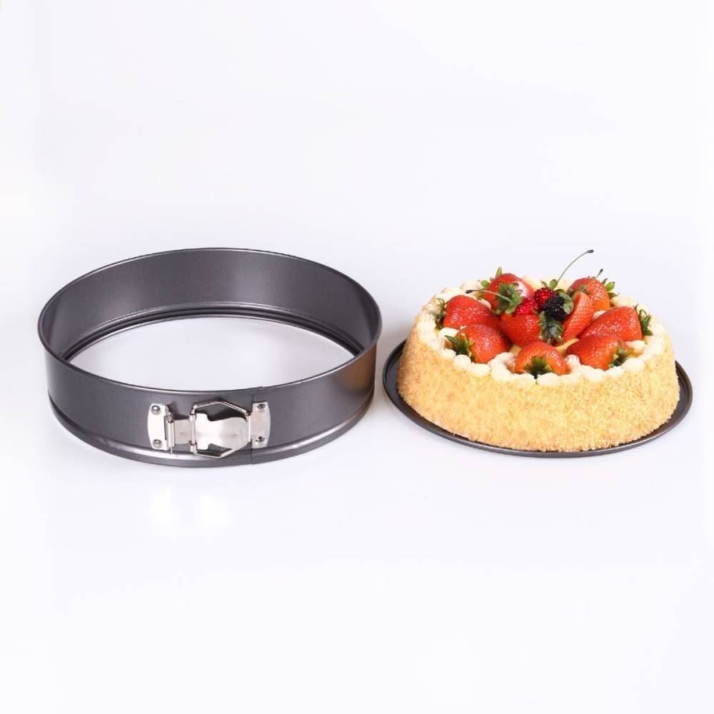 Forma Redonda com Fundo Removível Casita 26Cm - Preto