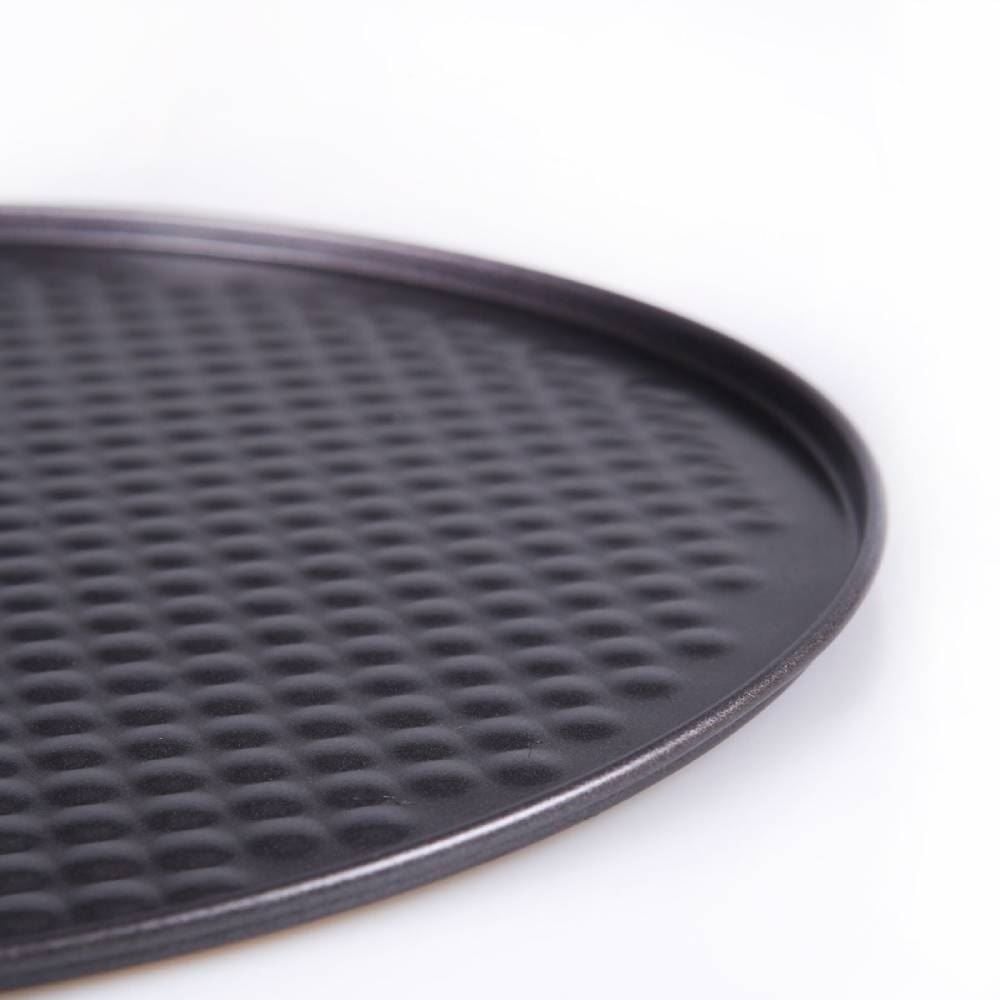 Forma Redonda com Fundo Removível Casita 26Cm - Preto