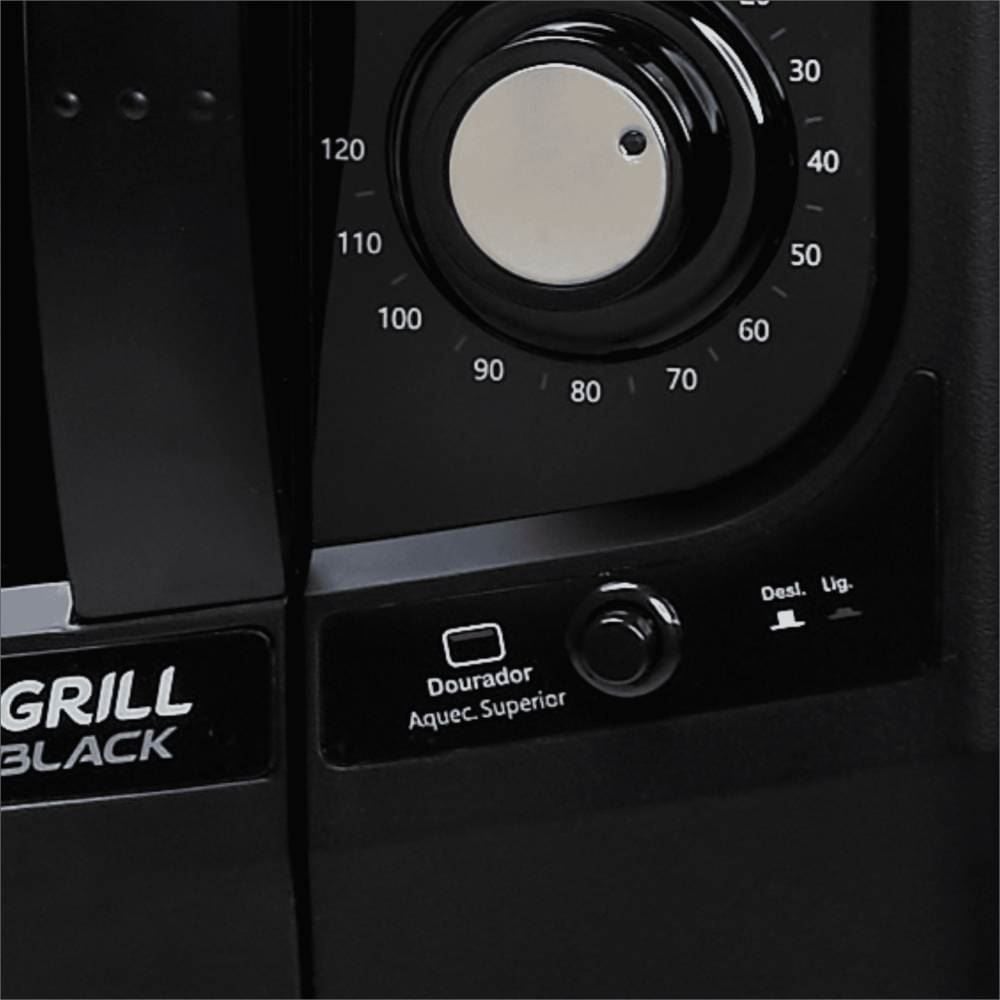 Forno Elétrico Fischer Gourmet 44 Litros Black