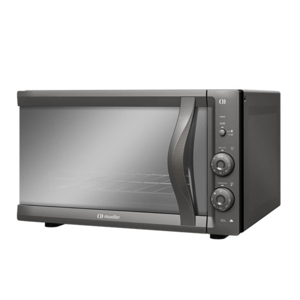 FORNO ELÉTRICO MUELLER MFB50F 50 LITROS ESPELHADO COM GRILL
