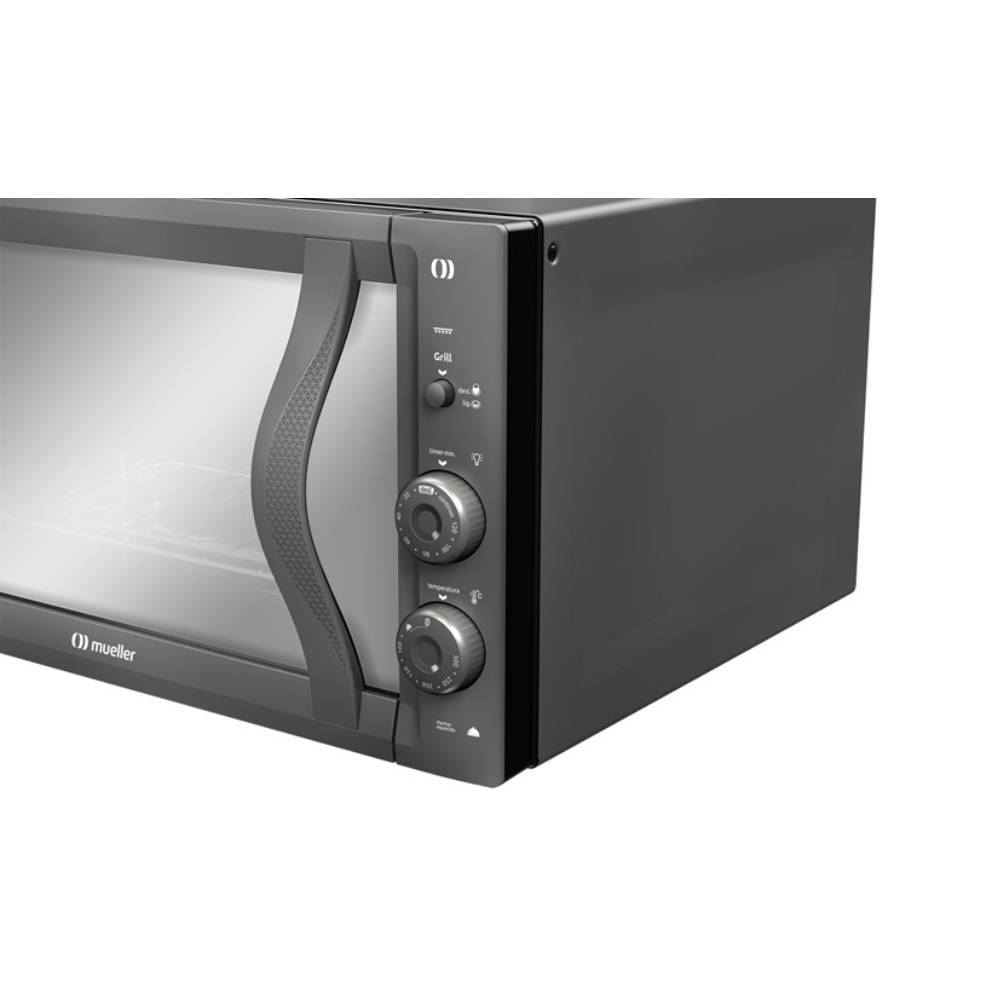 FORNO ELÉTRICO MUELLER MFB50F 50 LITROS ESPELHADO COM GRILL