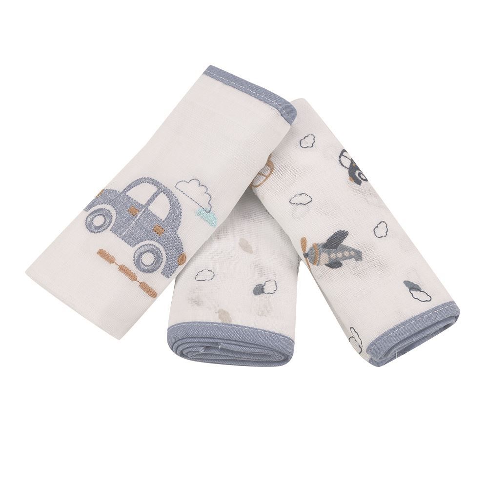 Fralda Estampada Com 3 Peças Havan Baby - Carros