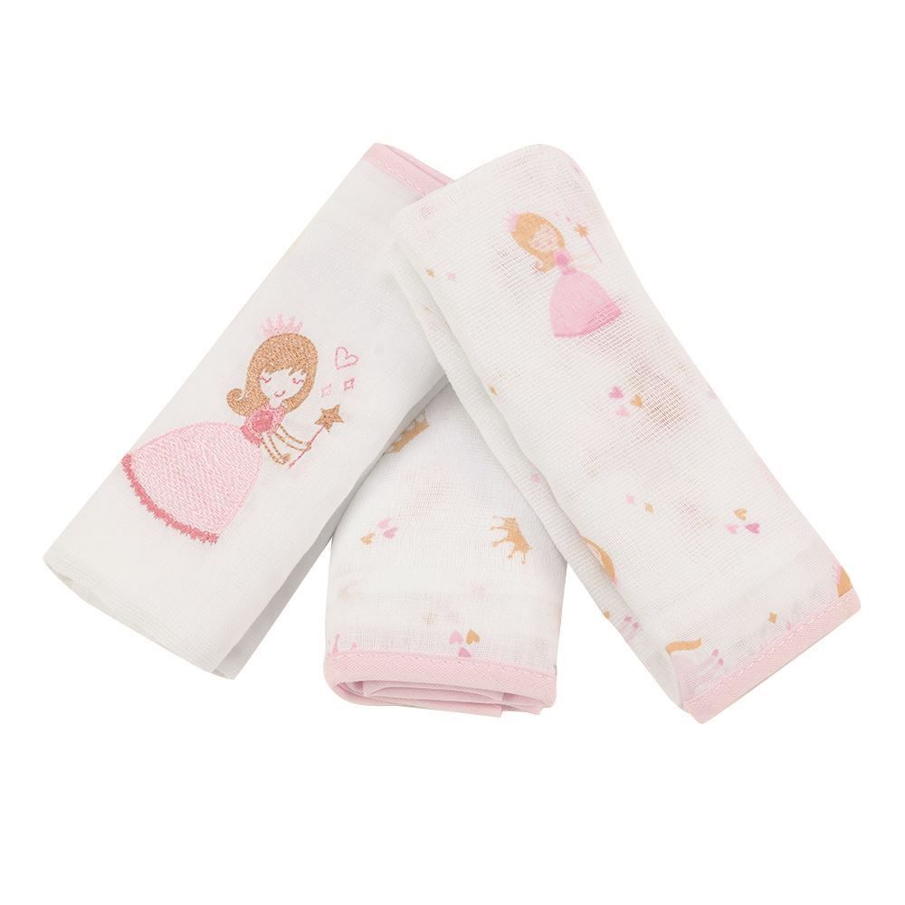 Fralda Estampada Com 3 Peças Havan Baby - Princesa